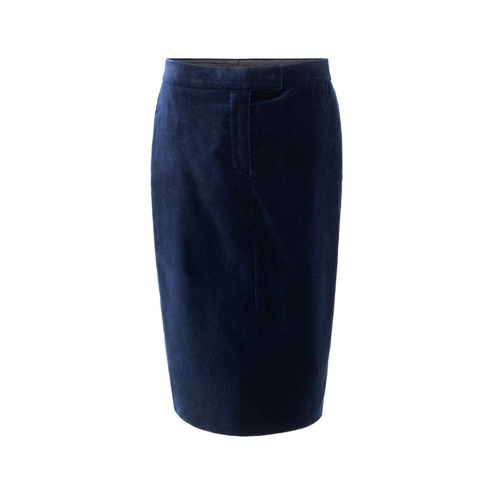 Tom Ford Blue Cotton Skirt